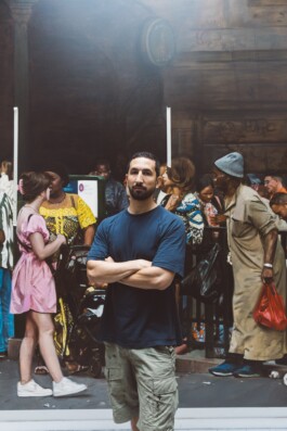 Bilal Hamdad - Studio in Paris - Art Basel - Portrait Akiel Gallina
